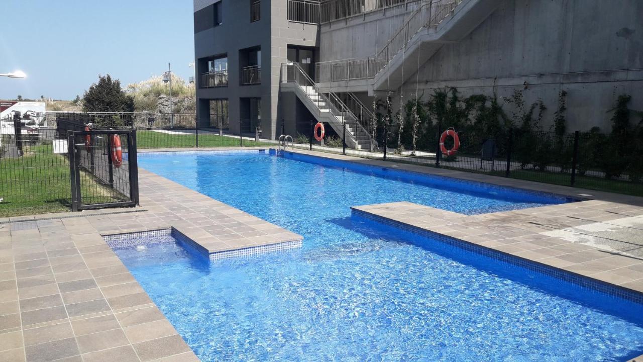 Costa Norte Gym Apartamento Con Terraza Garaje Y Piscina カストロ・ウルディアレス エクステリア 写真